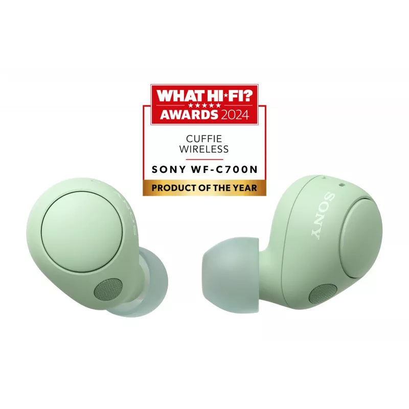 Sony WF-C700N ausinės True Wireless Stereo (TWS) į ausis dedamos Skambučiai / muzika Bluetooth žalia