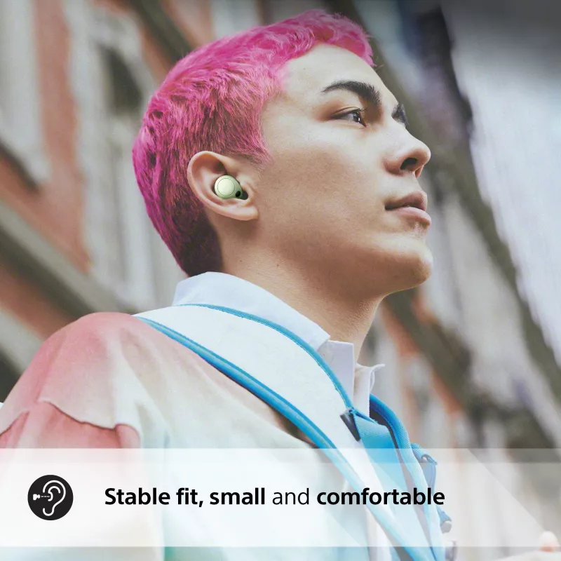 Sony WF-C700N ausinės True Wireless Stereo (TWS) į ausis dedamos Skambučiai / muzika Bluetooth žalia