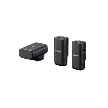 Mikrofonas Sony ECM-W3 juodas Skaitmeninio fotoaparato mikrofonas