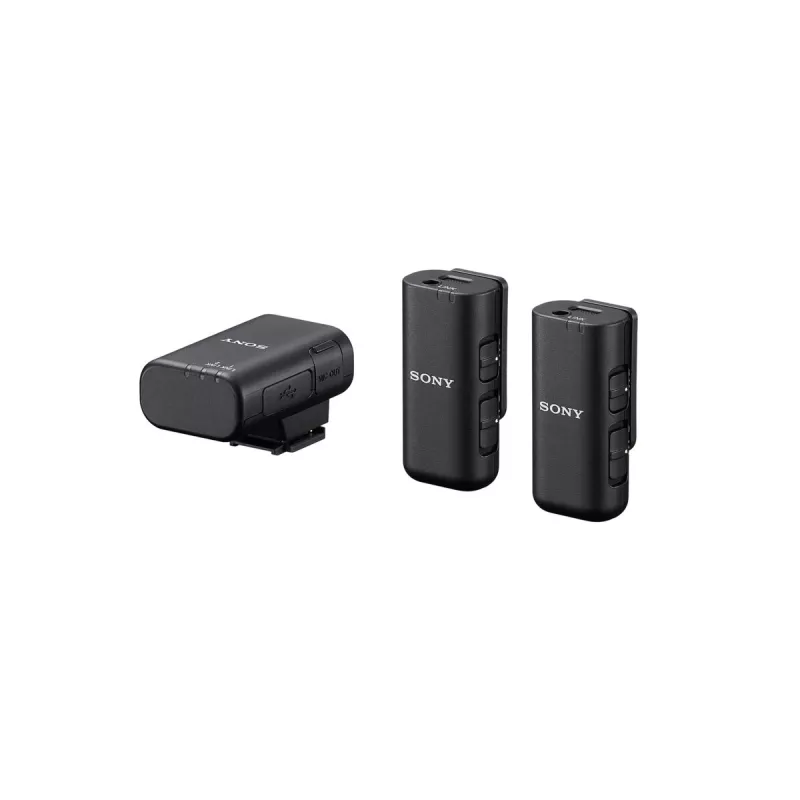 Mikrofonas Sony ECM-W3 juodas Skaitmeninio fotoaparato mikrofonas