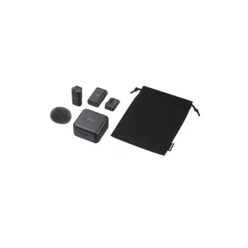 Sony ECM-W3S Juodas Skaitmeninės kameros mikrofonas