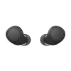 Ausinės Sony WF-C510 – belaidės į ausis įdedamos ausinės, Bluetooth 5.3, IPX4, 6 mm garsiakalbiai, 22 val. baterijos veikimo laikas (su dėklu) – juodos