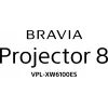 Sony VPL-XW6100 standartinio projekcijos atstumo projektorius 2700 ANSI liumenų SXRD UHD 4K (3840x2160) baltas