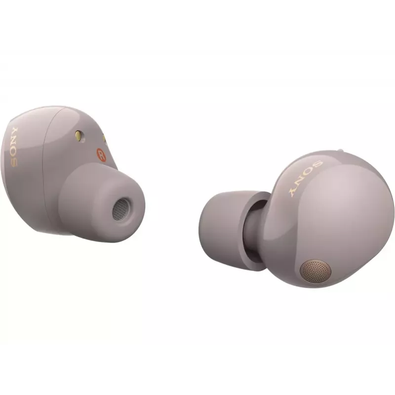 Sony WF-1000XM5 ausinės belaidės į ausis įdedamos skambučiams / muzikai Bluetooth rožinės