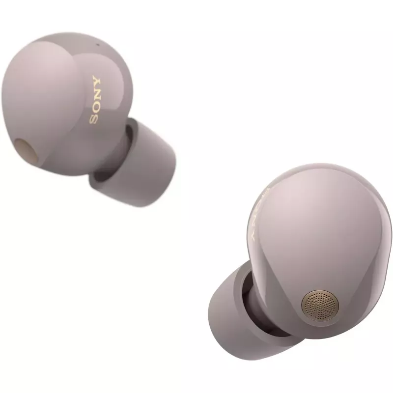 Sony WF-1000XM5 ausinės belaidės į ausis įdedamos skambučiams / muzikai Bluetooth rožinės