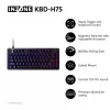 Klaviatūra Sony INZONE KBD-H75 75% laidinė USB magnetiniai-mechaniniai jungikliai QWERTY US International RGB juoda
