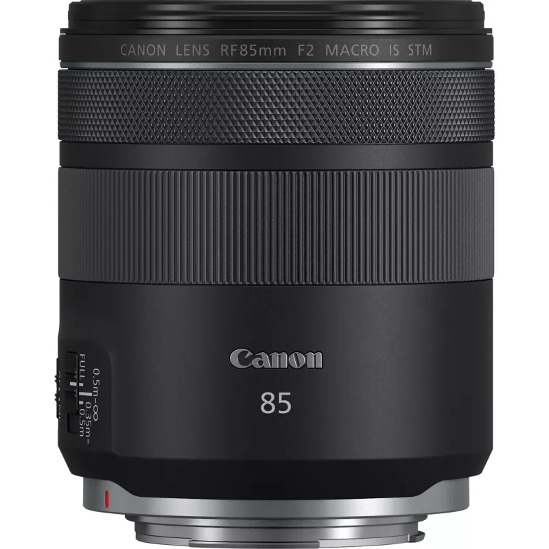 Makro objektyvas Canon RF 85mm F2 Macro IS STM, juodas