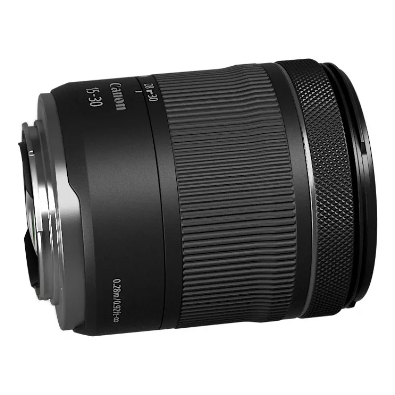 Canon RF 15-30 mm f4.5-6.3 IS STM MILC itin plataus kampo objektyvas, juodas