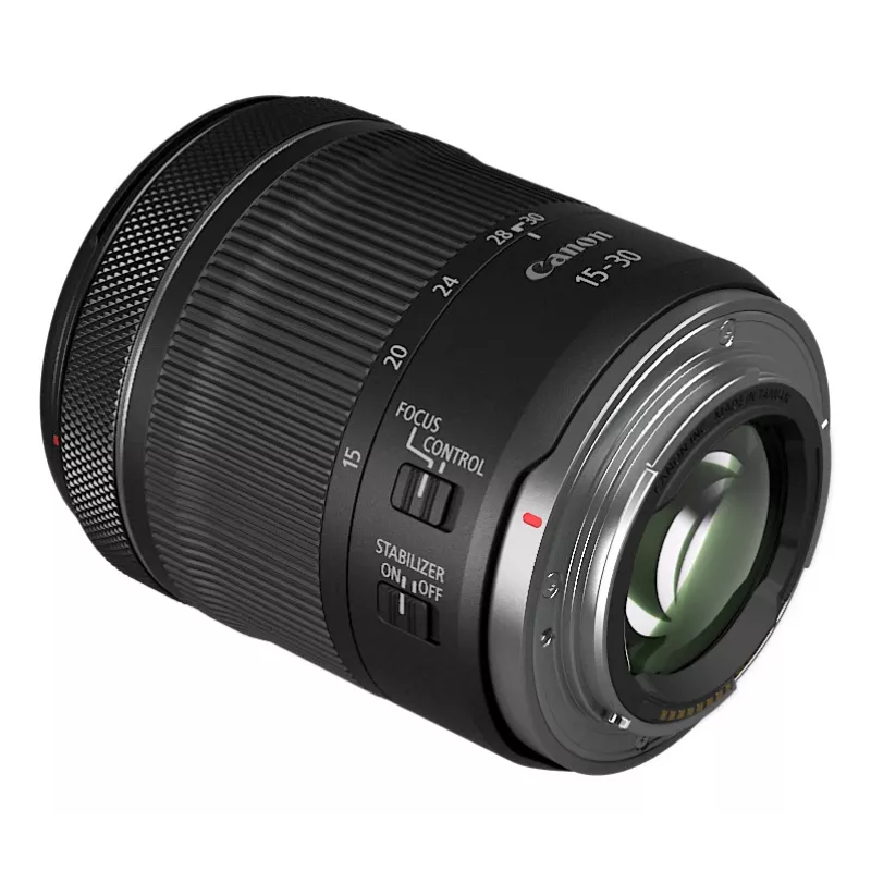 Canon RF 15-30 mm f4.5-6.3 IS STM MILC itin plataus kampo objektyvas, juodas