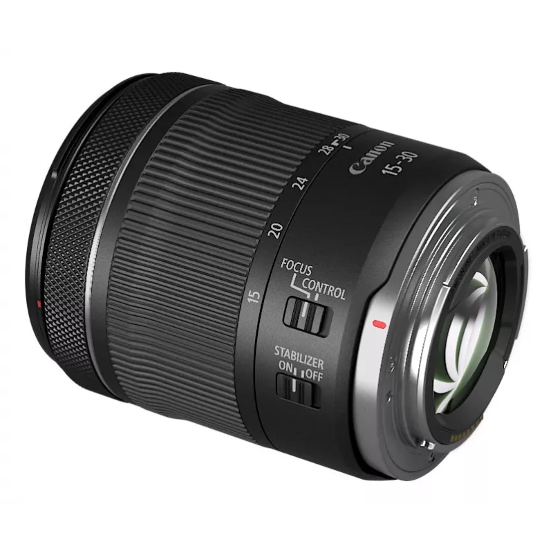 Canon RF 15-30 mm f4.5-6.3 IS STM MILC itin plataus kampo objektyvas, juodas