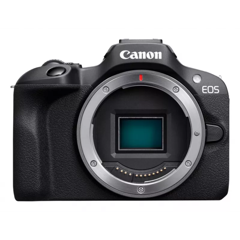 Veidrodinis fotoaparato korpusas Canon EOS R100, 24,1 MP CMOS, 6000×4000, 4K, juodas