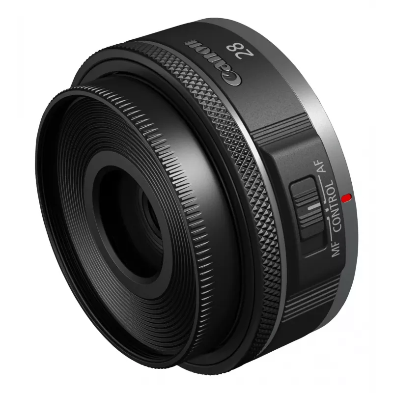 Canon plačiakampiai RF 28 mm F2.8 STM objektyvai, juodi