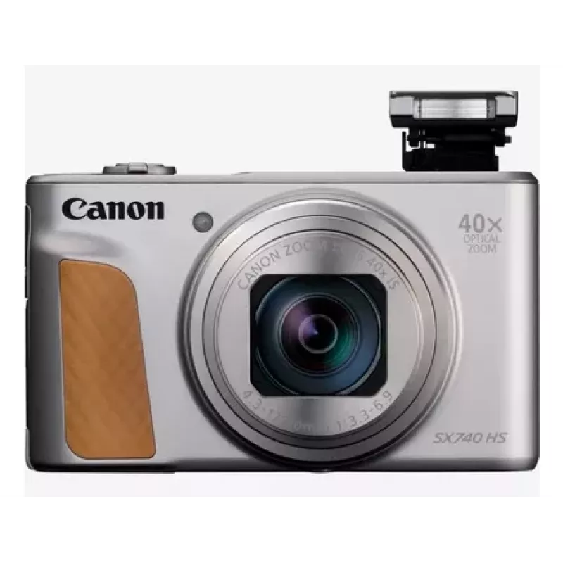 Canon PowerShot SX740 HS Lite Edition 1/2,3 colio kompaktinis fotoaparatas 20,3 MP CMOS 5184 x 3888 pikseliai Sidabrinis