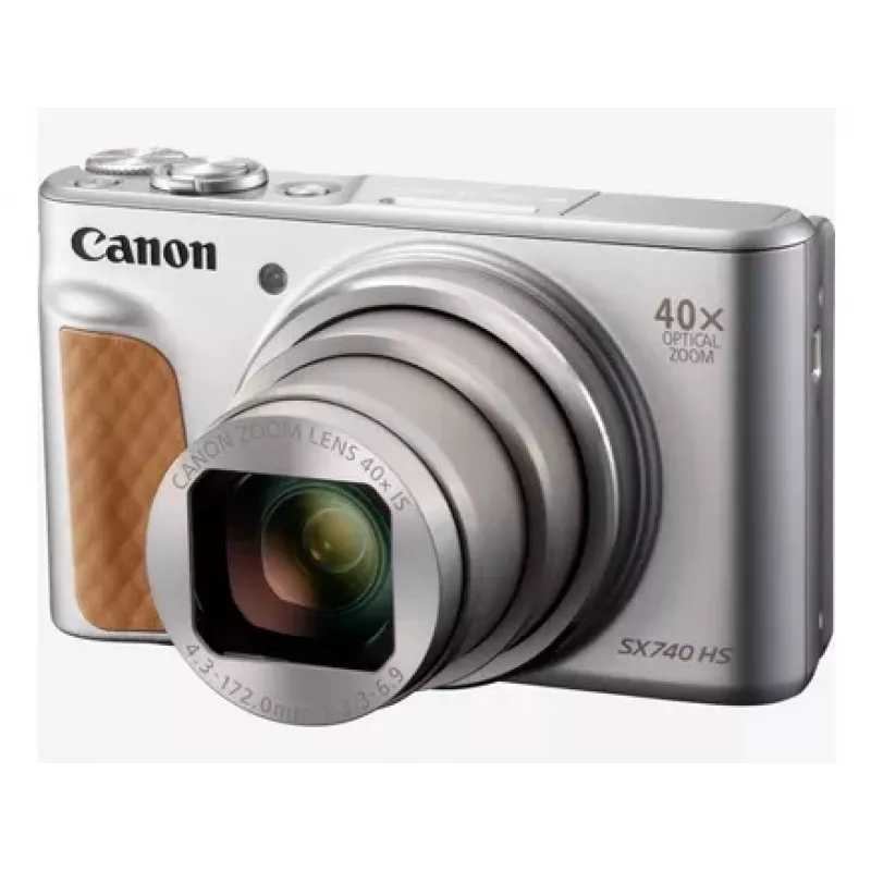 Canon PowerShot SX740 HS Lite Edition 1/2,3 colio kompaktinis fotoaparatas 20,3 MP CMOS 5184 x 3888 pikseliai Sidabrinis