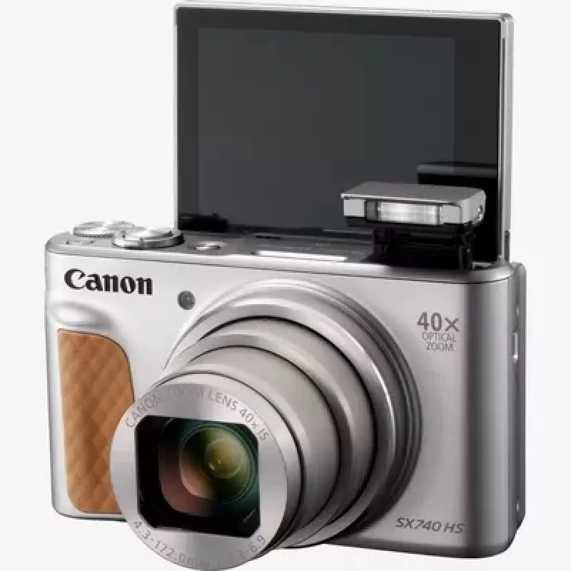Canon PowerShot SX740 HS Lite Edition 1/2,3 colio kompaktinis fotoaparatas 20,3 MP CMOS 5184 x 3888 pikseliai Sidabrinis