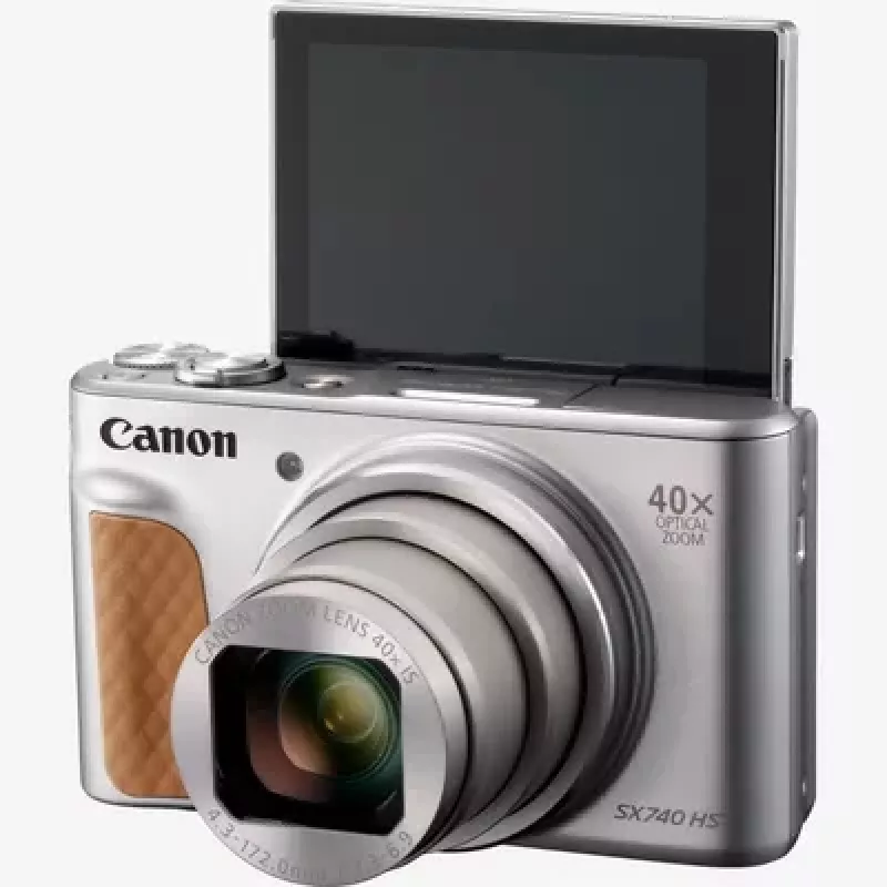 Canon PowerShot SX740 HS Lite Edition 1/2,3 colio kompaktinis fotoaparatas 20,3 MP CMOS 5184 x 3888 pikseliai Sidabrinis