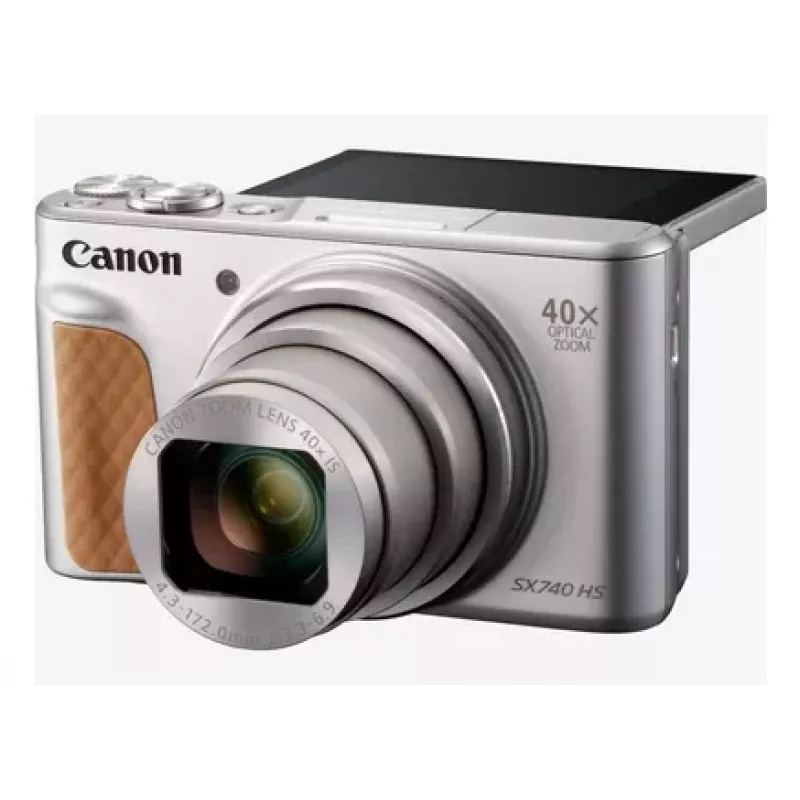 Canon PowerShot SX740 HS Lite Edition 1/2,3 colio kompaktinis fotoaparatas 20,3 MP CMOS 5184 x 3888 pikseliai Sidabrinis