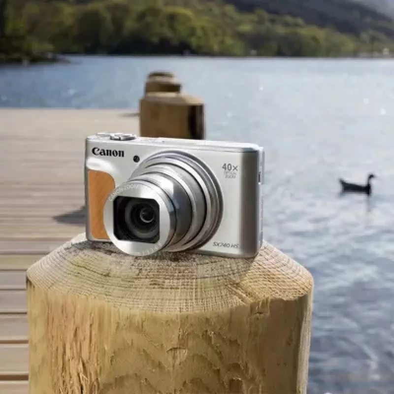 Canon PowerShot SX740 HS Lite Edition 1/2,3 colio kompaktinis fotoaparatas 20,3 MP CMOS 5184 x 3888 pikseliai Sidabrinis