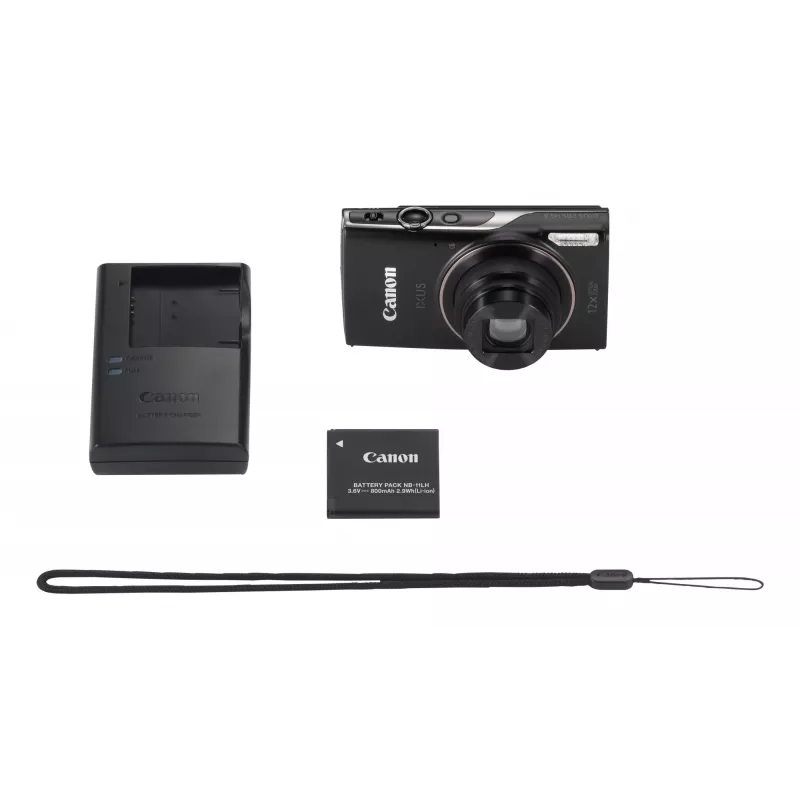 Canon Digital IXUS 285 HS A 1/2,3 colio kompaktinis fotoaparatas 20,2 MP CMOS 5184 x 3888 pikselių juodas