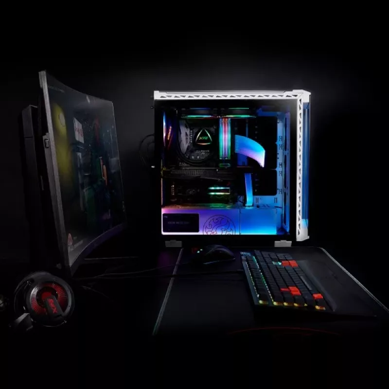 PC Case XPG BATTLECRUISER Midi Tower Juoda