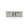 ATEN 2 prievadų USB VGA KVM jungiklis su garsu (KVM laidai komplekte), 2048 x 1536 pikseliai, QXGA, 0,142 W, pilkas