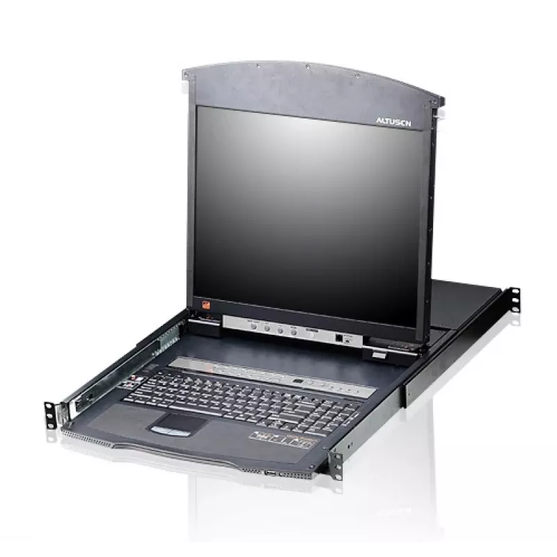 ATEN KL1508AN stovo pultas 48,3 cm (19 colių) Juodas 1U