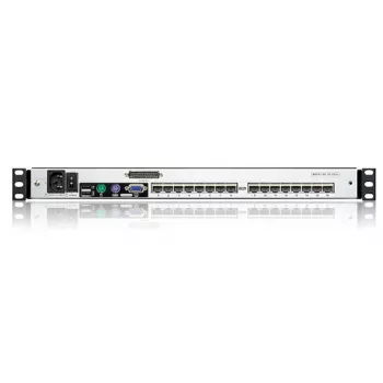 ATEN KL1508AN stovo pultas 48,3 cm (19 colių) Juodas 1U