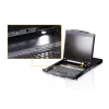 ATEN CL5808N stelažo konsolė 48,3 cm (19 col.) juoda 1U