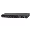 ATEN 32A 8 lizdų 1U matuojamas eco PDU, matuojamas, 1U, juodas, LCD, 8 kintamosios srovės lizdai, C13 jungtis, C19 jungtis