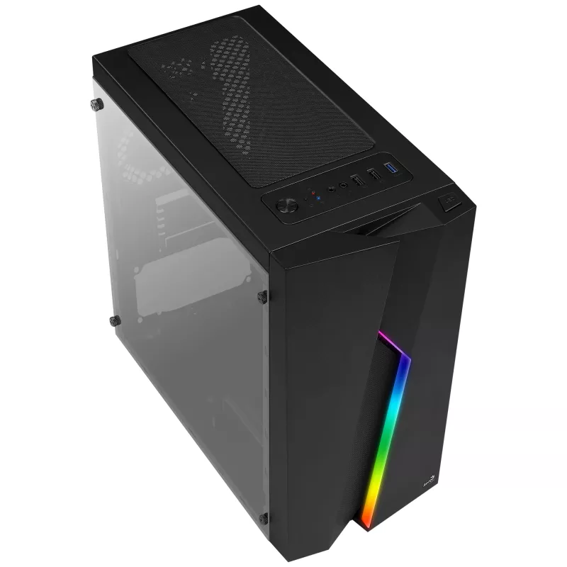 Aerocool Bolt Mini Mini Tower Juoda
