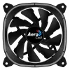 Aerocool ASTRO12 PC ventiliatorius 12cm LED RGB antivibracinis 6 kontaktų juodas