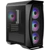 Aerocool Aero One Mini Frost Mini bokštas, juodas