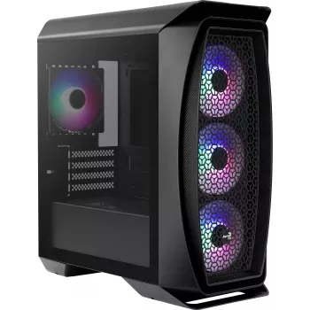 Aerocool Aero One Mini Frost Mini bokštas, juodas