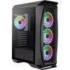 Aerocool Aero One Duo ATX kompiuterio korpusas 4x ARGB ventiliatorių 12 cm + priekinė tinklinė dalis