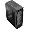 Aerocool Aero One Duo ATX kompiuterio korpusas 4x ARGB ventiliatorių 12 cm + priekinė tinklinė dalis