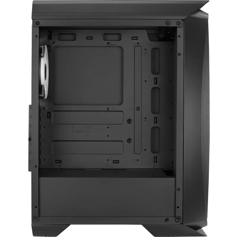 Aerocool Aero One Duo ATX kompiuterio korpusas 4x ARGB ventiliatorių 12 cm + priekinė tinklinė dalis