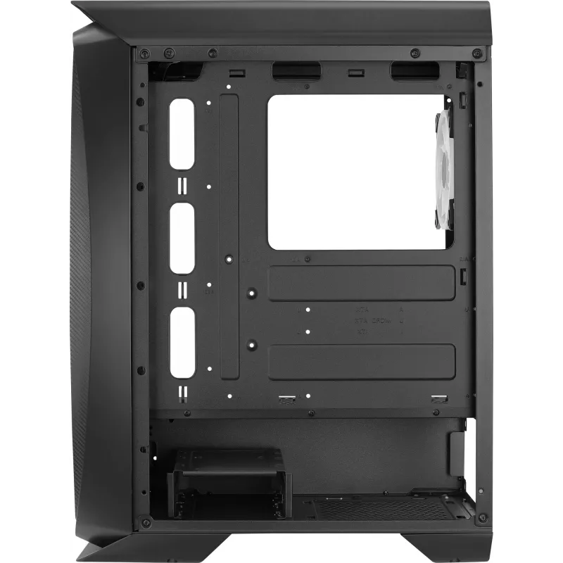 Aerocool Aero One Duo ATX kompiuterio korpusas 4x ARGB ventiliatorių 12 cm + priekinė tinklinė dalis