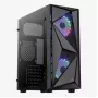 Aerocool Glider Tempered Glass Juoda