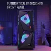Aerocool Glider Tempered Glass Juoda