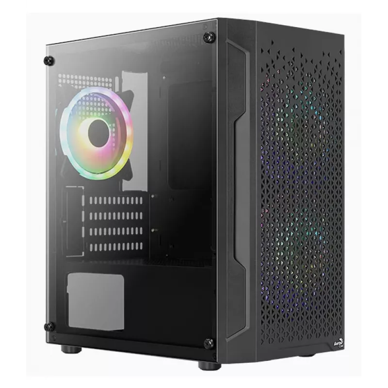 Aerocool Trinity Mini Mini Tower Juoda