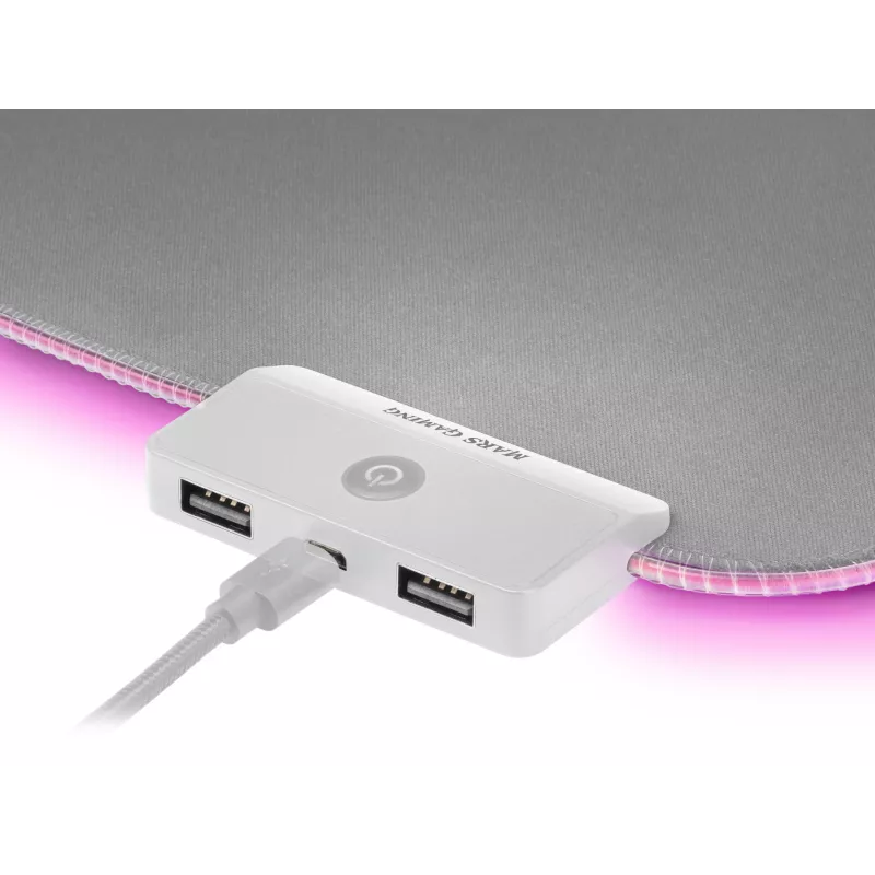 Mars Gaming MMPRGB2S RGB pelėpad XXL Sidabrinė