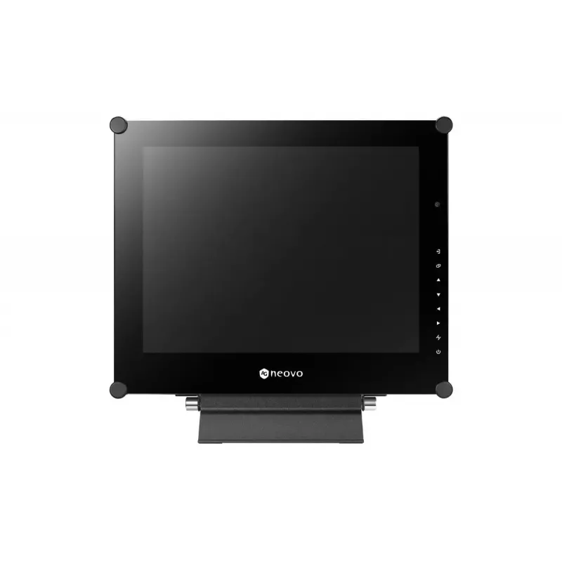 CCTV monitorius AG Neovo SX-15G 15 colių (38,1 cm) TFT 1024×768, 2 W garsiakalbiai, Kensington užraktas, VESA 75/100, išorinis nuolatinės srovės maitinimas