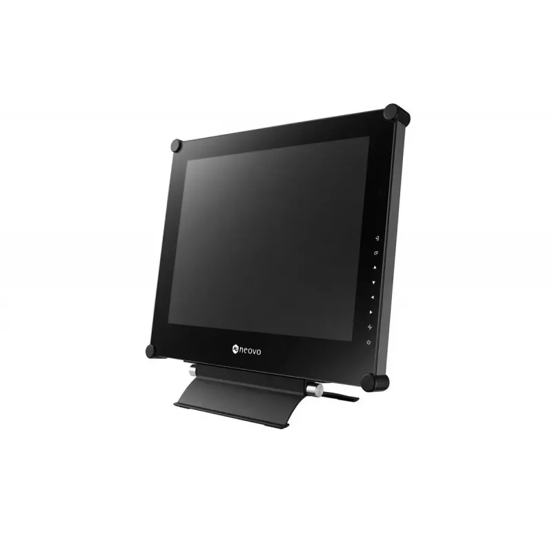CCTV monitorius AG Neovo SX-15G 15 colių (38,1 cm) TFT 1024×768, 2 W garsiakalbiai, Kensington užraktas, VESA 75/100, išorinis nuolatinės srovės maitinimas