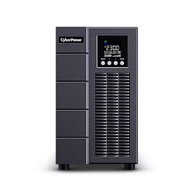 CyberPower OLS3000EA-DE nepertraukiamo maitinimo šaltinis (UPS) dvigubo keitimo (internetinis) 3 kVA 2700 W 7 kintamosios srovės lizdai
