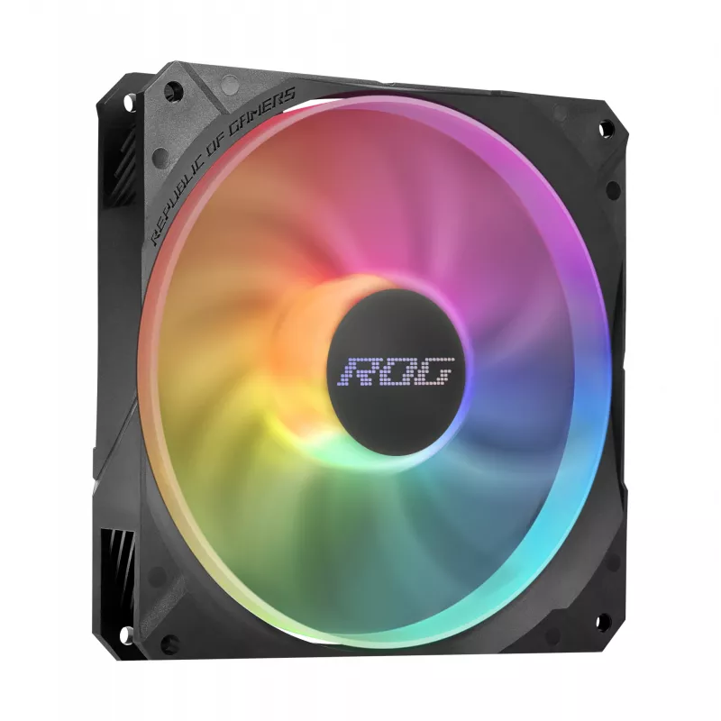 ASUS ROG STRIX LC II 280 ARGB procesoriaus „viskas viename“ skysčio aušintuvas 14 cm juodas 1 vnt.
