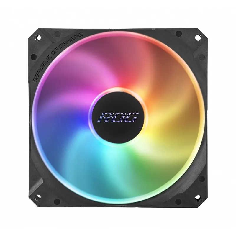 ASUS ROG STRIX LC II 280 ARGB procesoriaus „viskas viename“ skysčio aušintuvas 14 cm juodas 1 vnt.
