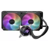 ASUS ROG STRIX LC II 280 ARGB procesoriaus „viskas viename“ skysčio aušintuvas 14 cm juodas 1 vnt.