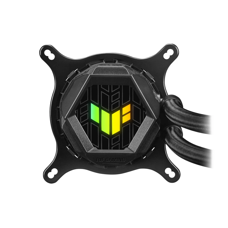ASUS TUF-GAMING-LC-240-ARGB procesoriaus skysčio aušintuvas 12 cm juodas 1 vnt.