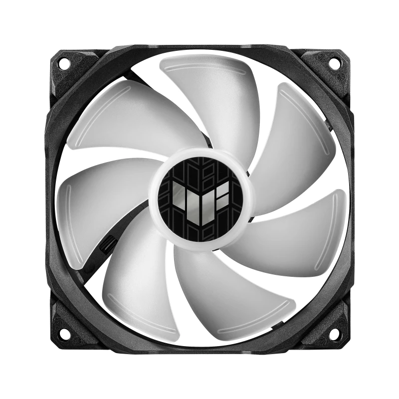 ASUS TUF-GAMING-LC-240-ARGB procesoriaus skysčio aušintuvas 12 cm juodas 1 vnt.