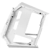 Mars Gaming MC51W baltas PC žaidimams ATX dvigubo grūdinto stiklo korpusas su 5x RGB 12 cm ventiliatoriais
